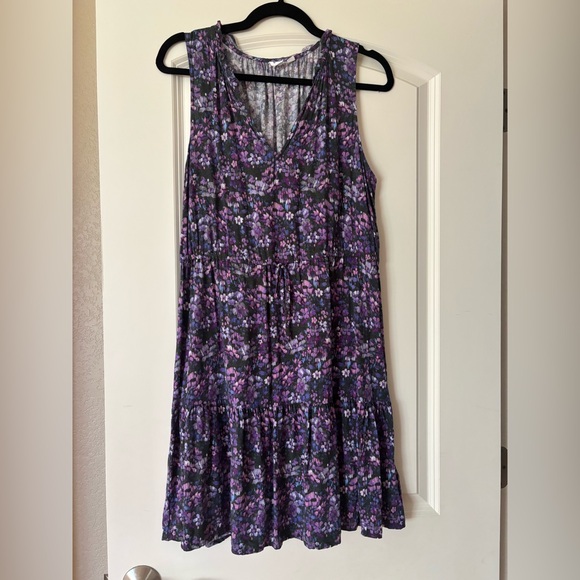 GAP Dresses & Skirts - GAP Purple Floral Dress
